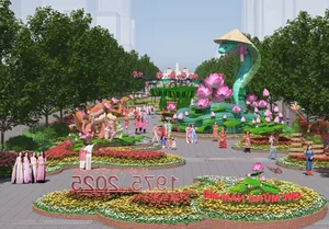 A Sneak Peek at the Nguyen Hue Flower Street Design for Tet 2025 - image 5