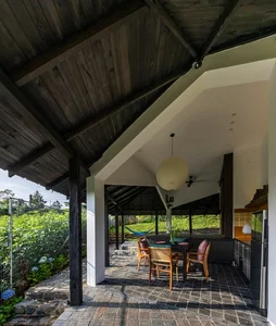 The Unique Folding Roof House with a One-of-a-Kind Rotating Angle in Lam Dong - image 5