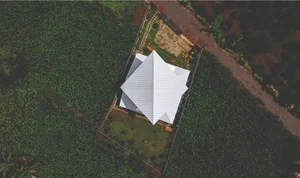 The Unique Folding Roof House with a One-of-a-Kind Rotating Angle in Lam Dong - image 10