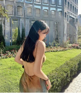 Korean Plus-Size Model Redefines Beauty Standards in a Backless Silk Dress - image 3