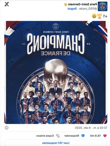 PSG Secures 13th Ligue 1 Title with Six Matches Remaining - image 5