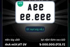 Record Breaking: '99A-999.99' License Plate Fetches Staggering 21.8 Billion VND - image 0