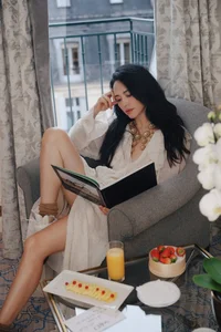 Yang Mi Captivates Paris Fashion Week with Her Versatile and Stunning Looks - image 3