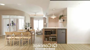 The Sun Avenue 3-Bedroom Apartment: A Perfect Blend of Modernity and Japandi Design - image 3