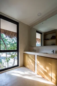 Tropical Twin Houses: Multi-Generational Living Harmonized with Nature in Tra Vinh - image 19