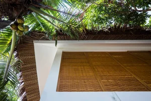 Tropical Twin Houses: Multi-Generational Living Harmonized with Nature in Tra Vinh - image 0
