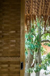 Tropical Twin Houses: Multi-Generational Living Harmonized with Nature in Tra Vinh - image 5