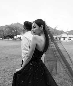 AOA’s Yuna and Composer Kang Jung Hoon Share Cinematic Wedding Photos - image 2