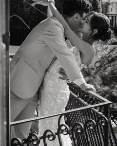 AOA’s Yuna and Composer Kang Jung Hoon Share Cinematic Wedding Photos - image 4