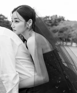 AOA’s Yuna and Composer Kang Jung Hoon Share Cinematic Wedding Photos - image 3