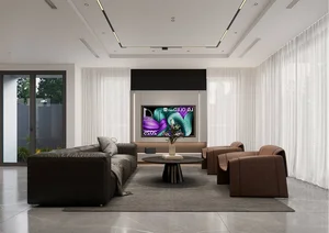 Sophisticated Luxury: Exploring a 260m2 Semi-Detached Villa in Viet Tri with an Elegant Dark Color Palette - image 2