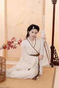 YiTuYu Art Language Vol.5924: Elegant Portrait Photography Featuring Qi Luo Sheng De Xiao Su Su - image 8