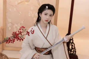 YiTuYu Art Language Vol.5924: Elegant Portrait Photography Featuring Qi Luo Sheng De Xiao Su Su - image 2