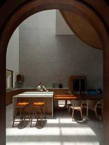 Vesp House: A Vintage Vespa-Inspired Home with Open-Concept Family Spaces - image 0