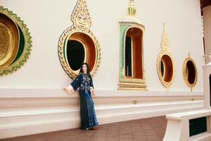 Fan Bingbing Radiates Elegance at the Songkran Water Festival Celebration - image 1