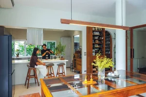 Turning a 40-Year-Old House into a Lush Green Home Office for a Multigenerational Family - image 10