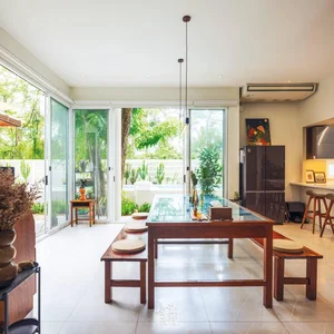 Turning a 40-Year-Old House into a Lush Green Home Office for a Multigenerational Family - image 8