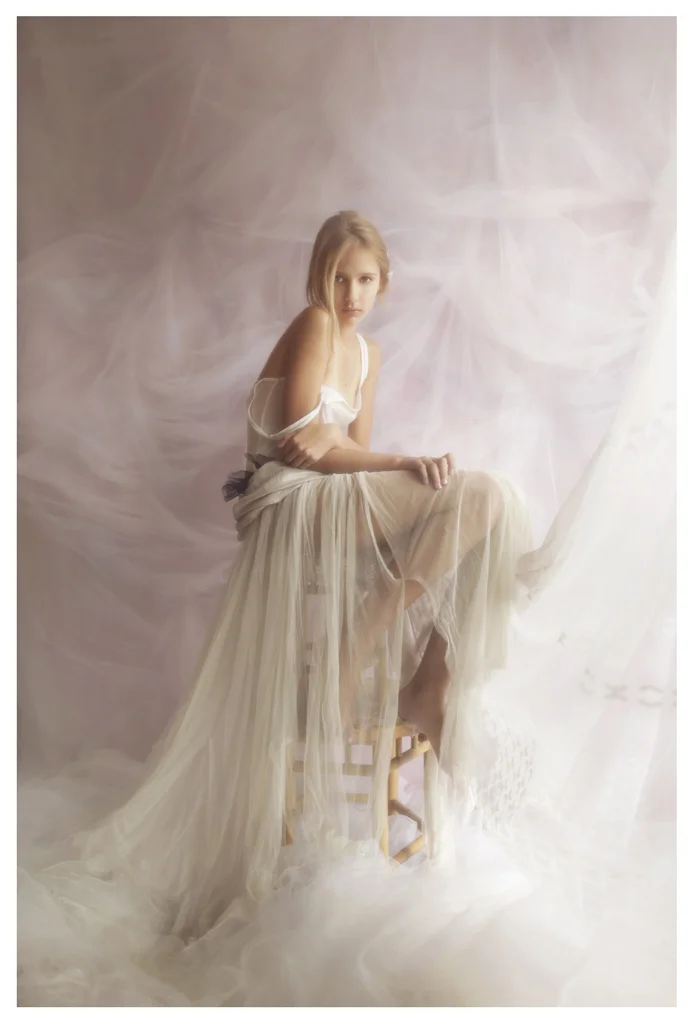 Stunning Russian Blonde Model Eva: A Captivating High-Fashion Photography Gallery