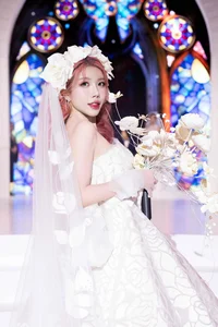 Trang Phap Shines in Stunning Doll-Like Wedding Dress Photoshoot - image 3