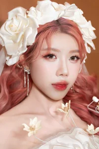 Trang Phap Shines in Stunning Doll-Like Wedding Dress Photoshoot - image 2