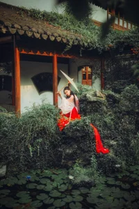 Captivating Artistic Expression in YiTuYu Art Language Vol.4154 Featuring Xiao Jing Xian - image 22