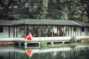 Captivating Artistic Expression in YiTuYu Art Language Vol.4154 Featuring Xiao Jing Xian - image 2