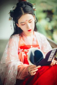 Captivating Artistic Expression in YiTuYu Art Language Vol.4154 Featuring Xiao Jing Xian - image 0