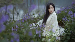 YiTuYu Art Language Vol.6696: Featuring the Ethereal Beauty of Model Wan - image 15