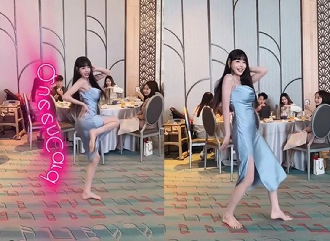 Viral Wedding Guest: Stunning Girl in Deep-Cut Dress Steals the Spotlight with Dance