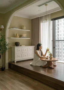 700 Million VND Budget Country Style Apartment Renovation - image 9
