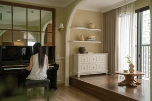 700 Million VND Budget Country Style Apartment Renovation - image 11