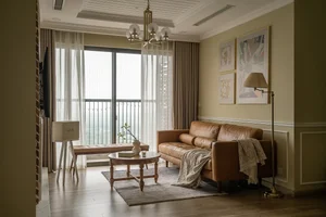 700 Million VND Budget Country Style Apartment Renovation - image 2