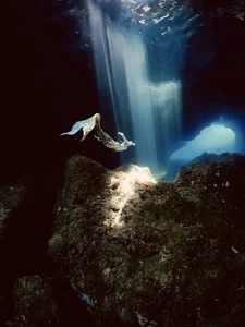 Ethereal Underwater Beauty: A Bride’s Unique Scuba Diving Photoshoot - image 5