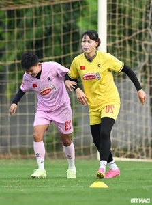 Vietnam National Women's Football Team Trains for China Tour - image 9