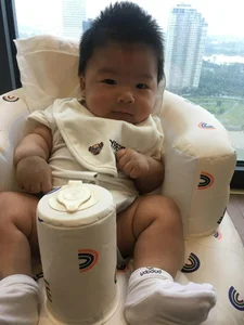 Chu Thanh Huyen Shares Adorable Photos of Her Honey-Skinned Baby Boy - image 0