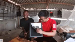 Unveiling the Humble Beginnings: What Quang Linh Vlogs Did When First Arriving in Africa - image 0