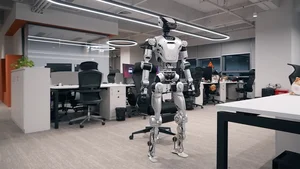 Chinese Humanoid Robot Goes Viral for Relatable Office Stretching Moves - image 6