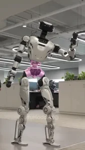 Chinese Humanoid Robot Goes Viral for Relatable Office Stretching Moves - image 7