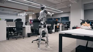 Chinese Humanoid Robot Goes Viral for Relatable Office Stretching Moves - image 5