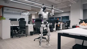 Chinese Humanoid Robot Goes Viral for Relatable Office Stretching Moves - image 8