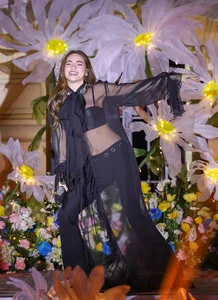 Ho Ngoc Ha Captivates in Elegant Sheer and Transparent Fashion Trends - image 1