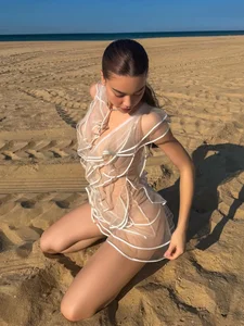 Ho Ngoc Ha Captivates in Elegant Sheer and Transparent Fashion Trends - image 6