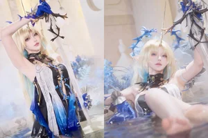 Unexpected Viral Moment: Cosplayer Gains Attention After Unique Bathing Photoshoot - image 5