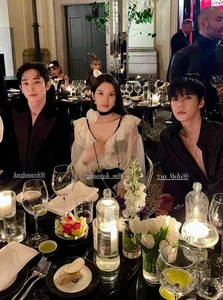 Moon Ga Young, NCT's Doyoung, and Lee Soo Hyuk Stun at the Dolce & Gabbana Milan Fashion Week After-Party - image 2