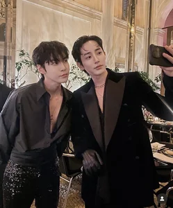Moon Ga Young, NCT's Doyoung, and Lee Soo Hyuk Stun at the Dolce & Gabbana Milan Fashion Week After-Party - image 4