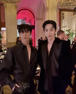 Moon Ga Young, NCT's Doyoung, and Lee Soo Hyuk Stun at the Dolce & Gabbana Milan Fashion Week After-Party - image 3