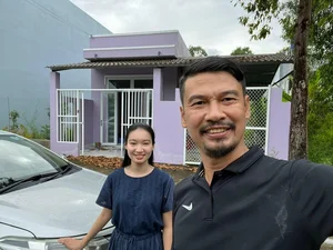 Actor Tiet Cuong and Wife Welcome Their First Baby Together - image 8