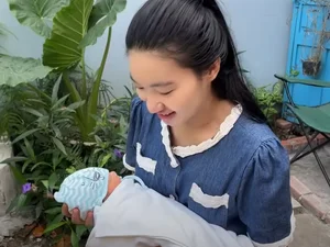 Actor Tiet Cuong and Wife Welcome Their First Baby Together - image 5