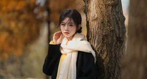 YITUYU Art Language Autumn Retro Forest Portrait Photography Collection - image 6
