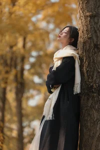 YITUYU Art Language Autumn Retro Forest Portrait Photography Collection - image 7